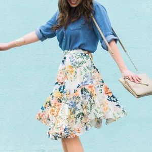 Anthropologie Ranna Gill Jardin Skirt NWT